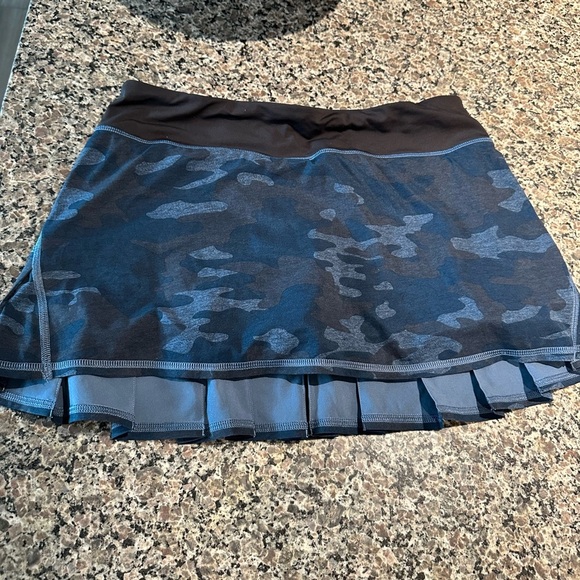 Lululemon Blue Camo Skort - Picture 5 of 6
